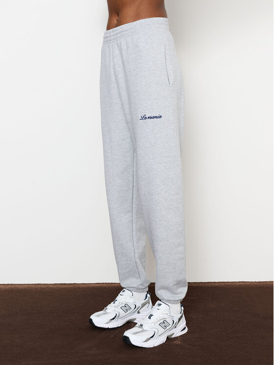 La Mania La Mania Pantaloni da tuta DUO Grigio Classic Fit
