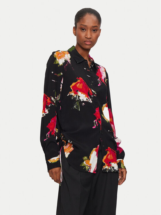 Női Ing Desigual, Méret: M, Fekete, Nogoya 24WWCW15