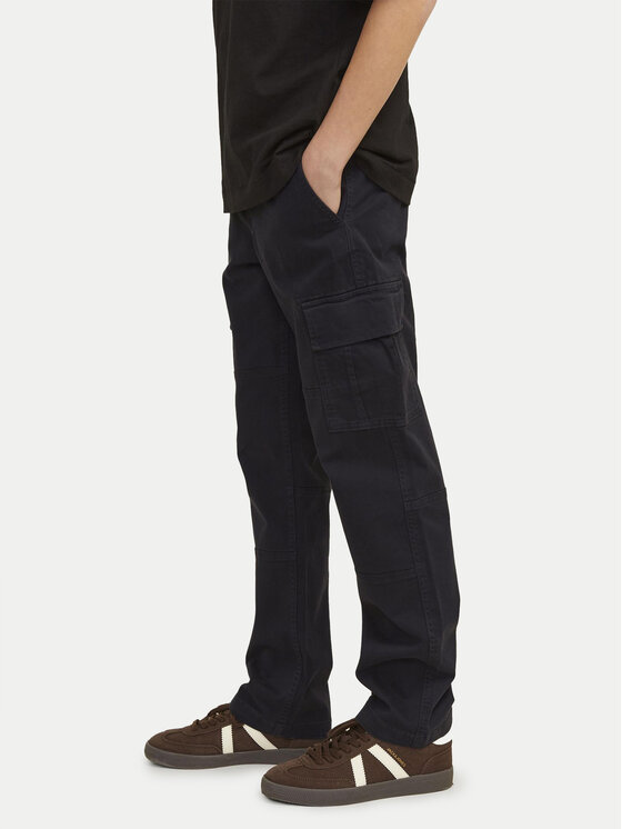 Jack&Jones Junior Jack&Jones Junior Hlače iz tkanine Kane 12261033 Črna Loose Fit