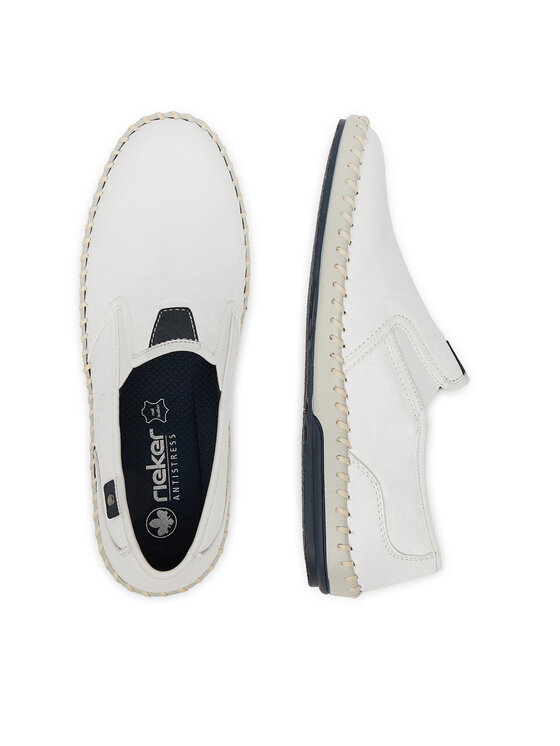 Rieker Rieker Halbschuhe B4551-81 Weiß