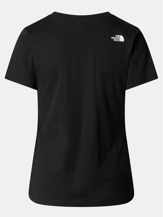 The North Face The North Face T-Shirt Easy NF0A87N6 Černá Regular Fit