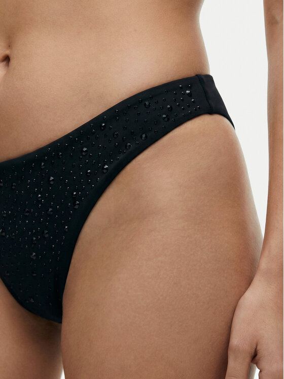 Guess Guess Bikini partea de jos E6GO22 MC040 Negru