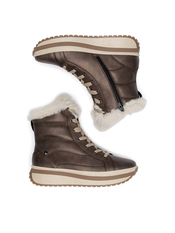 Rieker Revolution Lifestyle Rieker Revolution Lifestyle Škornji W0963-90 Bež