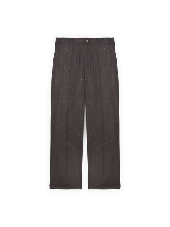 Fiorella Rubino Fiorella Rubino Pantaloni di tessuto P014T105138N0Z2 Marrone Regular Fit