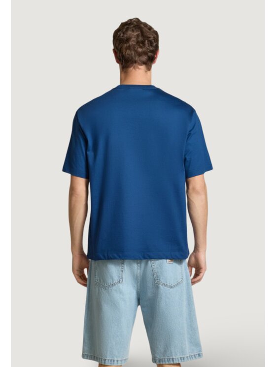 Calvin Klein Jeans Calvin Klein Jeans T-shirt SS HERO MONOLOGO EMB Blu Casual Fit