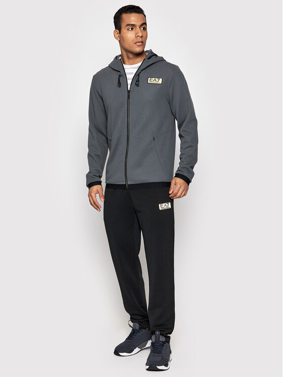 Felpa 3LPM28 PJG1Z 1977 Grigio Regular Fit