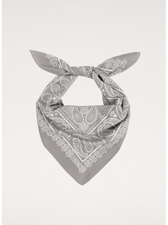 LEBRAND LEBRAND Chusta Bandana Szary