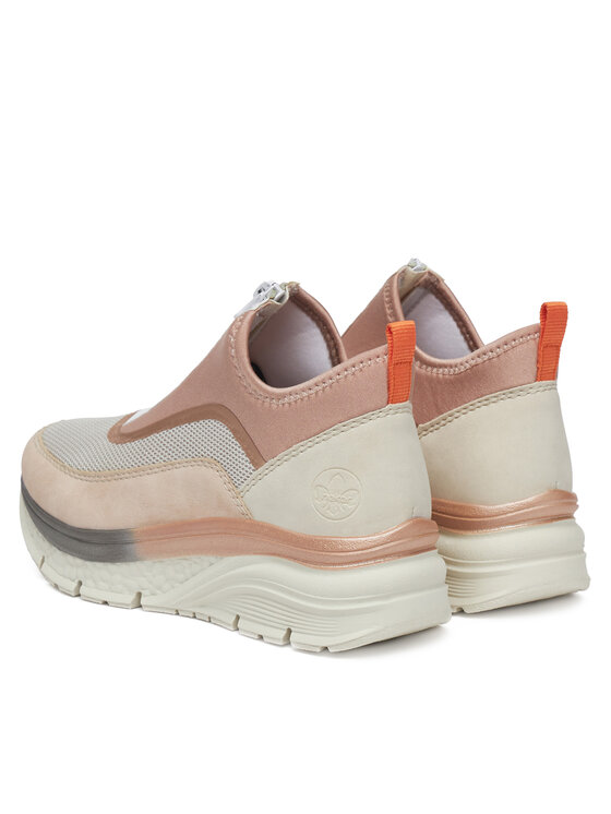 Rieker Rieker Sneakersy 48053-31 Różowy