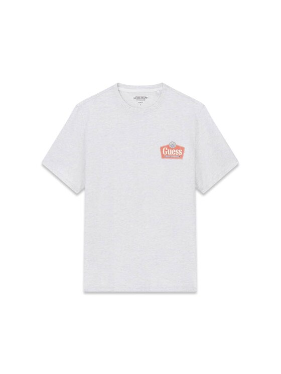 Guess Jeans Guess Jeans T-Shirt 180291 Šedá Classic Fit