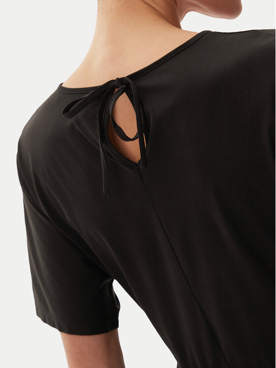 Weekend Max Mara Weekend Max Mara Sukienka codzienna Brozno 2515621082 Czarny Relaxed Fit