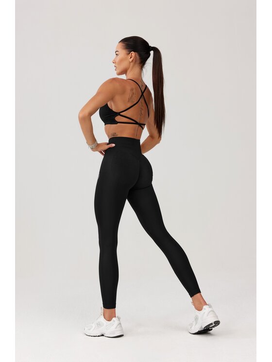 ROUGH RADICAL ROUGH RADICAL Leggings SEAMLESS GLOW LONG Nero Slim Fit