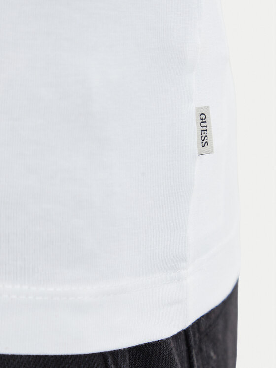 Guess Jeans Guess Jeans T-särk W6YI16 K3995 Valge Slim Fit