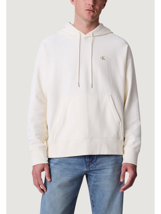 Calvin Klein Jeans Calvin Klein Jeans Felpa PREMIUM TERRY MONOGR Bianco Premium Fit