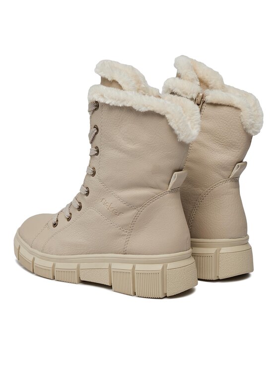 Rieker Rieker Schnürschuhe X3402-60 Beige