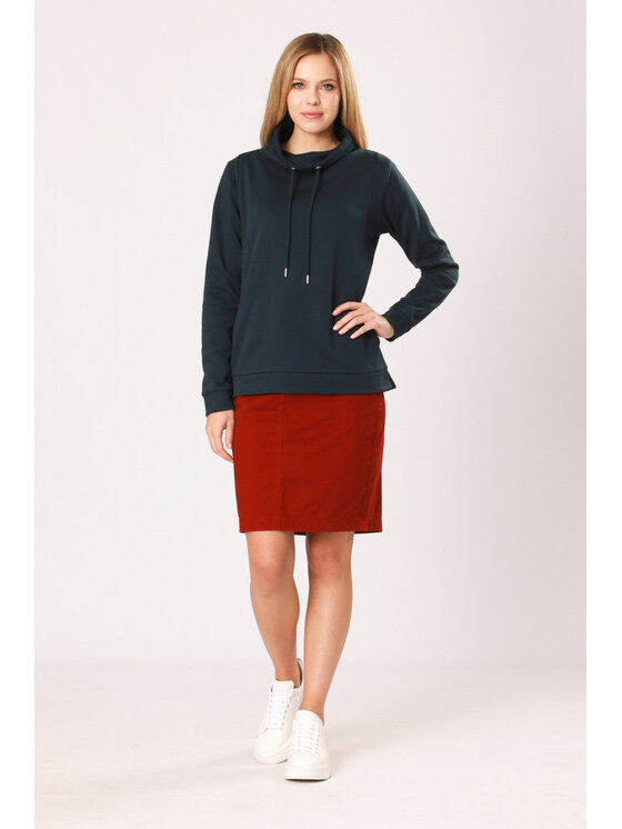 QUIOSQUE QUIOSQUE Halenka 19-TD-108 Tmavomodrá Regular Fit