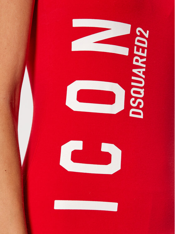 Top D8D203660 Rosso Slim Fit