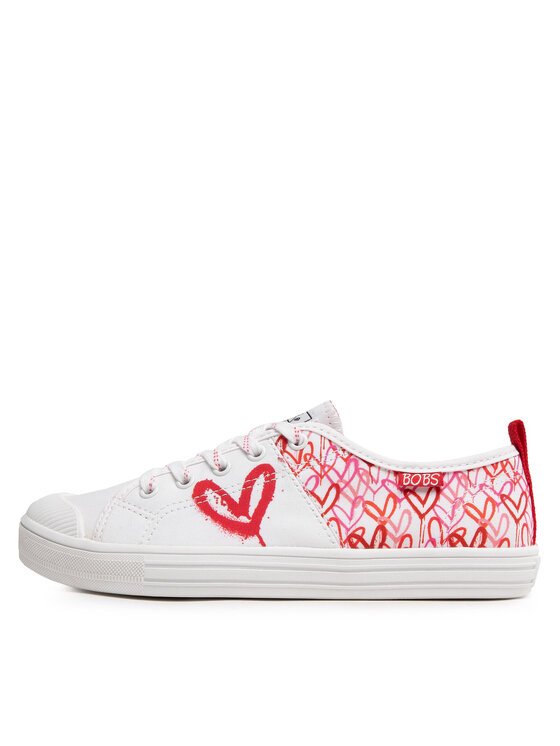 Skechers Skechers Scarpe da ginnastica All Corazon 113952/WRPK Bianco