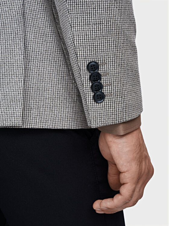 Evenemen Evenemen Marynarka PALLADINO Szary Slim Fit