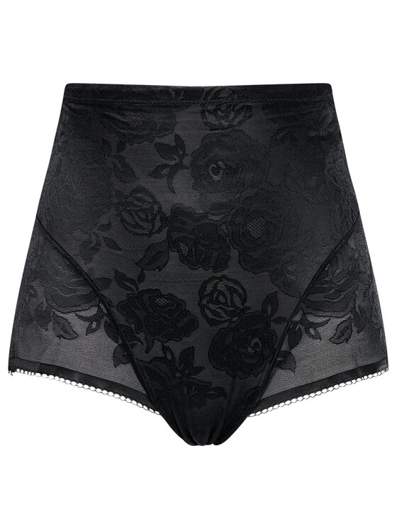Triumph Triumph Figi klasyczne z wysokim stanem Wild Rose Sensation Highwaist 10206011 Czarny