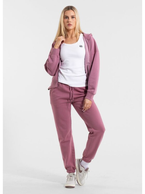 PITBULL PITBULL Bluza MANZANITA HEART Różowy Regular Fit
