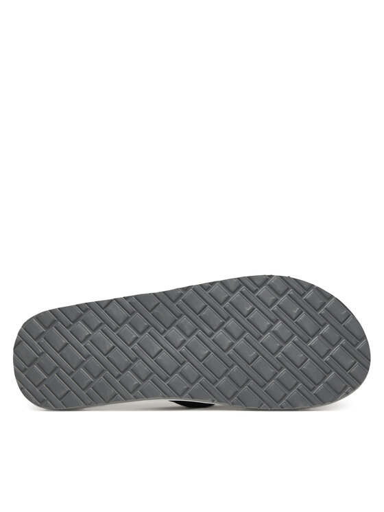 Tommy Hilfiger Tommy Hilfiger Japonki Patch Hilfiger Beach Sandal FM0FM05804 Czarny