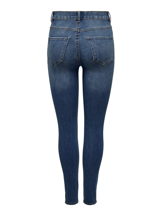 ONLY ONLY Jeansy 15292693 Modrá Skinny Fit
