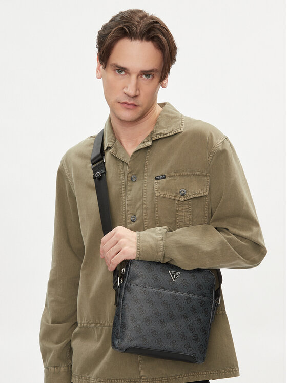 Guess Guess Τσαντάκι Torino HMTOLO P4258 Μαύρο