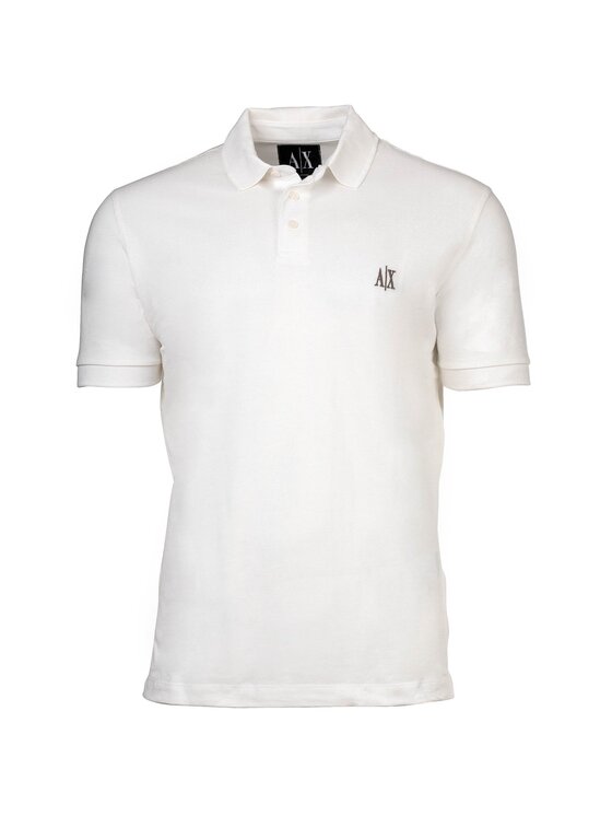 Armani Exchange Armani Exchange Polo 28582 Biały Comfort Fit