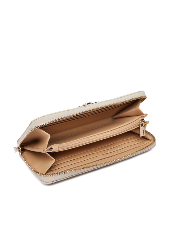 Guess Guess Peněženka Emelie Logo Slg SWGP99 28146 Béžová