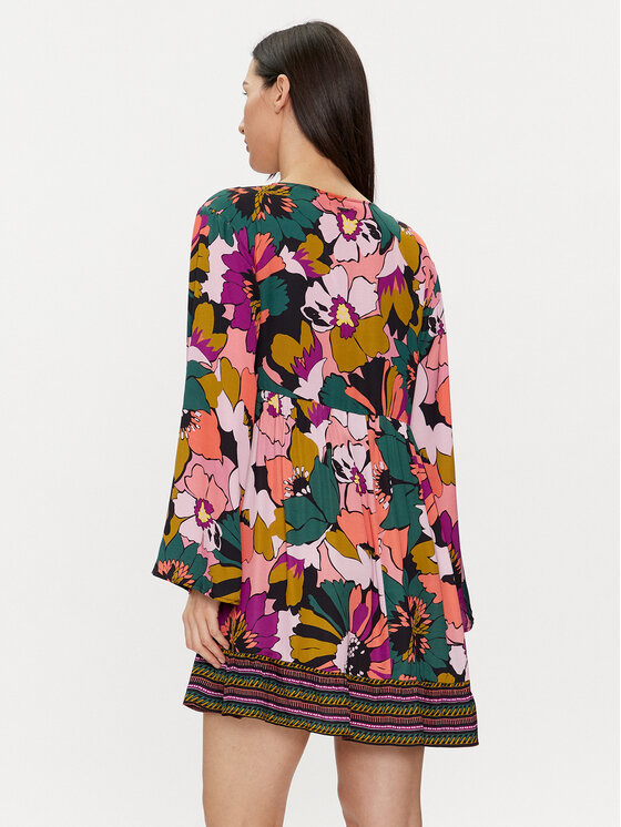 Maaji Maaji Sukienka plażowa PT2162CTU001 Kolorowy Relaxed Fit