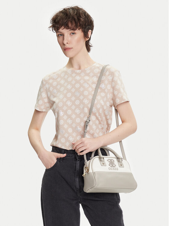 Guess Guess Дамска чанта V5YZ06 WHDW0 Сив