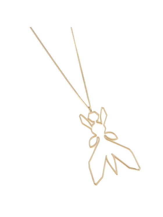 Patrizia Pepe Patrizia Pepe Ogrlica 2J2386/M004-Y449 Zlatna