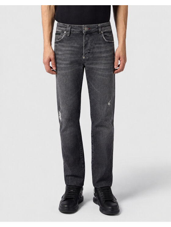 PHILIPP PLEIN PHILIPP PLEIN Jeans 31241 Nero Straight Leg