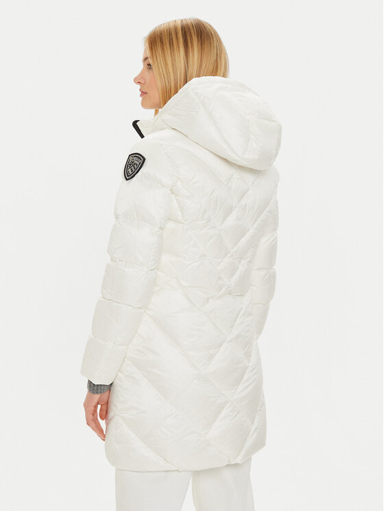 Blauer Blauer Giubbotto invernale 24WBLDK03052 Bianco Regular Fit
