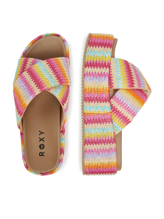 Roxy Roxy Klapki LT0613-63 Różowy