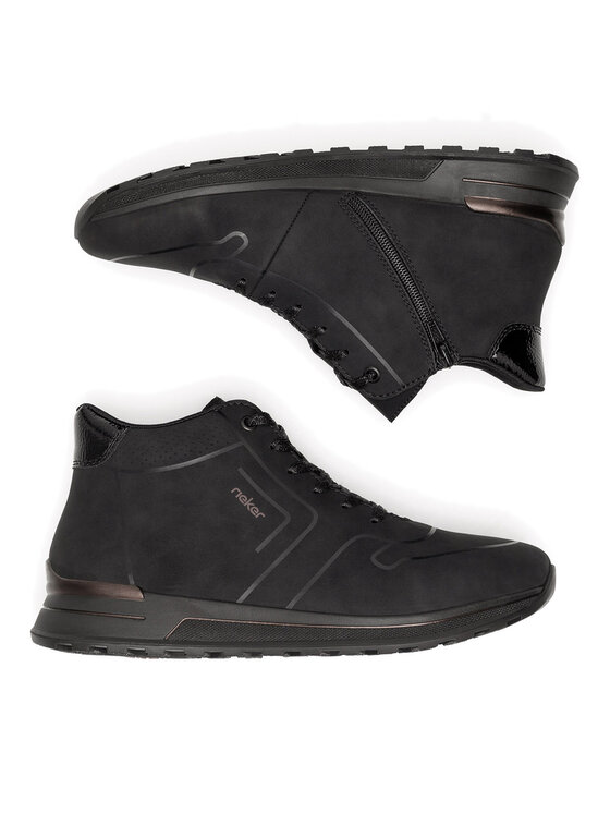 Rieker Rieker Pusbačiai N1405-00 Juoda