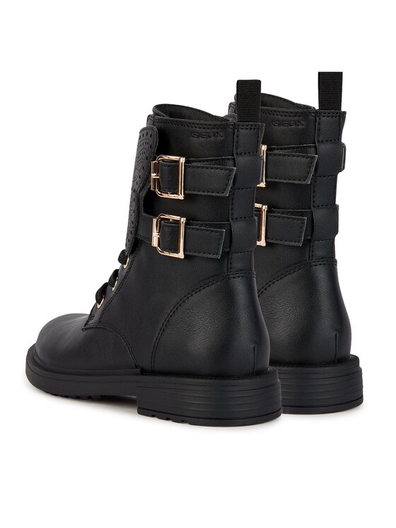 Geox Geox Μποτάκια Jr Eclair J369QN 000BC C9999 S Μαύρο