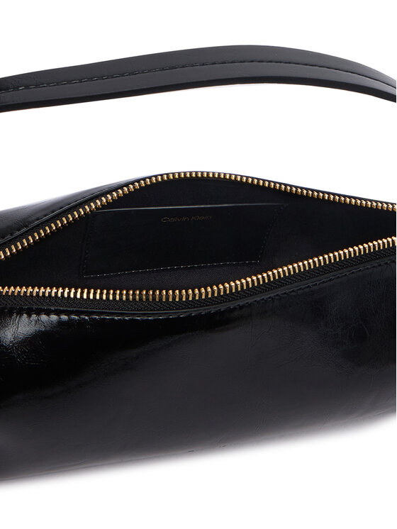 Calvin Klein Calvin Klein Geantă Foil Logo Glossy LV04F3738G Negru