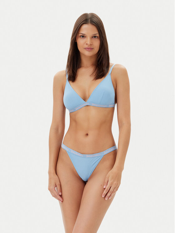 Juicy Couture Juicy Couture Biustonosz bezfiszbinowy JCTTH125958 Niebieski