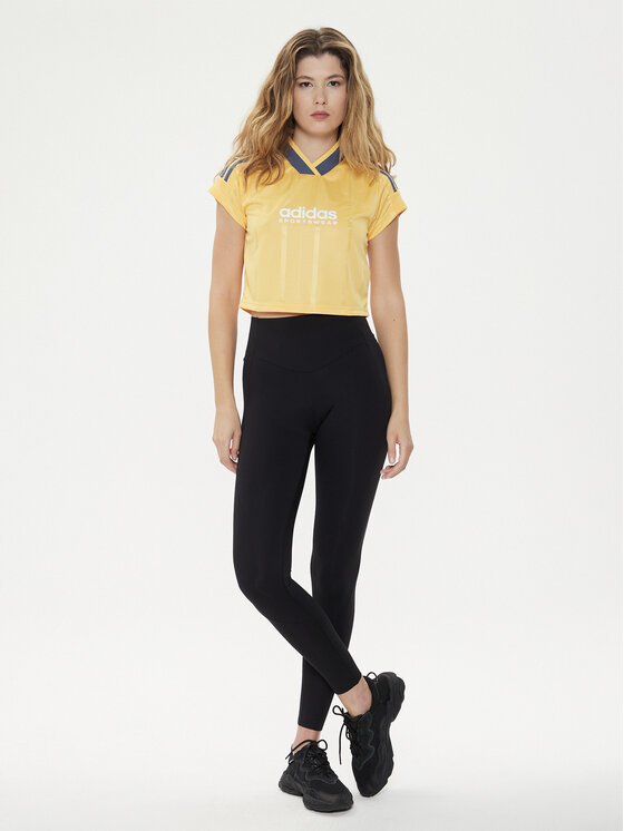 adidas T shirt Tiro Summer IS0726 Jaune Slim Fit Modivo