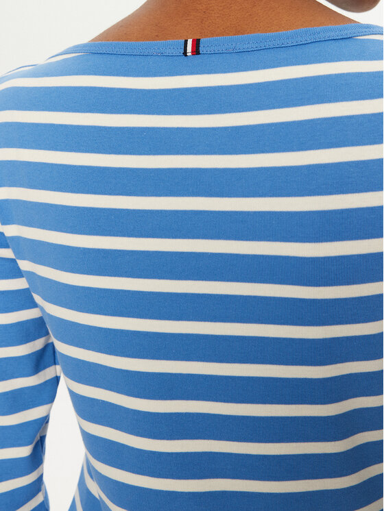 Tommy Hilfiger Tommy Hilfiger Blúzka New Cody WW0WW40589 Modrá Slim Fit