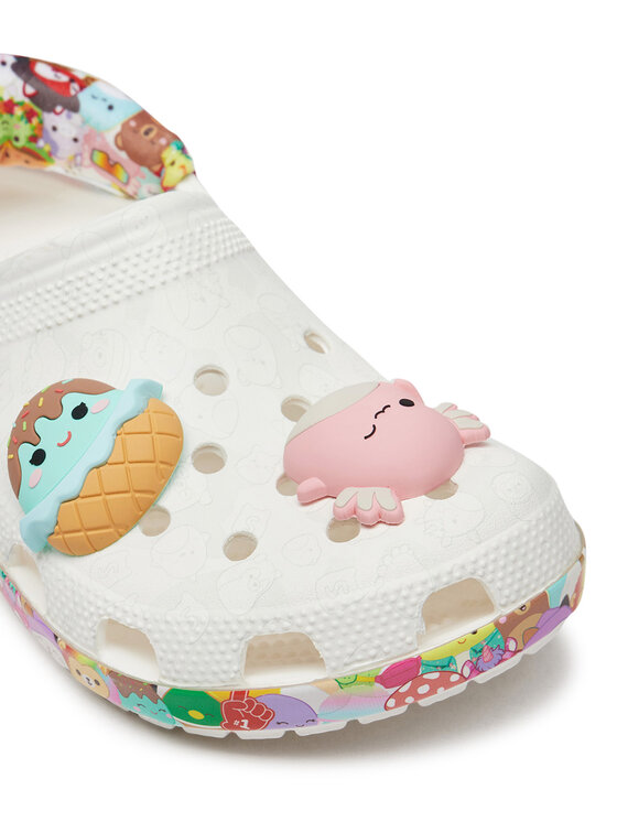 Crocs Crocs Şlapi Classic Squishmallows Clog 210216 Alb