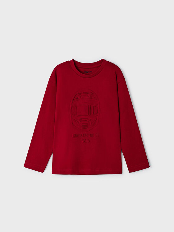 Mayoral Mayoral Bluse 4.020 Rot Regular Fit