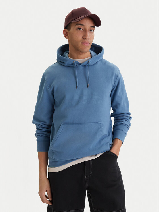 Quiksilver Quiksilver Μπλούζα Comp Logo EQYFT05053 Μπλε Regular Fit