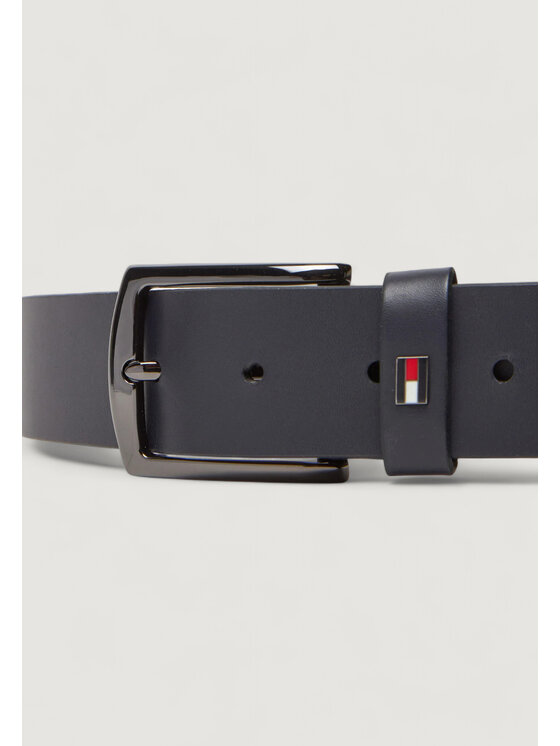 Tommy Hilfiger Tommy Hilfiger Ζώνη Ανδρική DENTON 3.5 EXT Μπλε