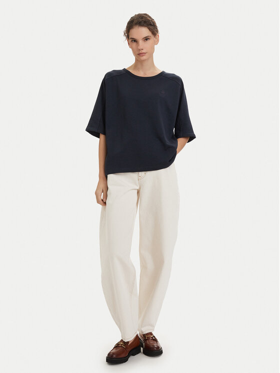 Beverly Hills Polo Club Beverly Hills Polo Club T-Shirt P-SS26W-TS0081 Dunkelblau Oversize