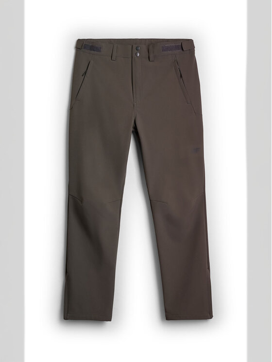 4F 4F Spodnie outdoor URBAN COMMUTER Khaki Regular Fit