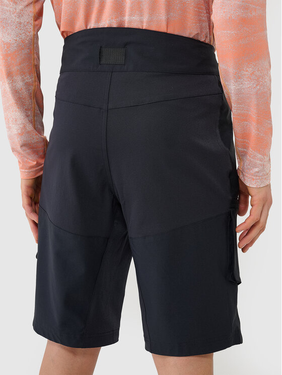 4F 4F Szorty rowerowe 4FWSS25TFSHM0886-20S Czarny Regular Fit
