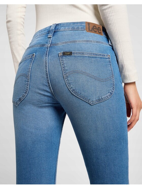Lee Lee Jeansy Elly Niebieski Slim Fit