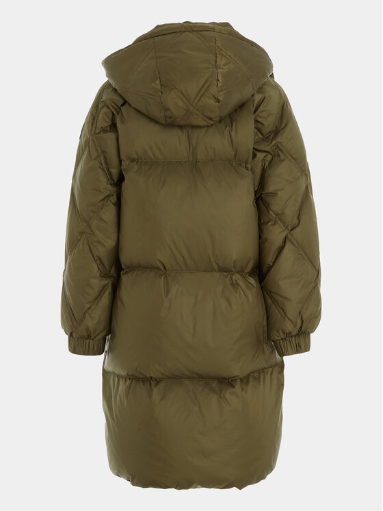 Tommy Hilfiger Tommy Hilfiger Μπουφάν πουπουλένιο KG0KG07545 Πράσινο Regular Fit
